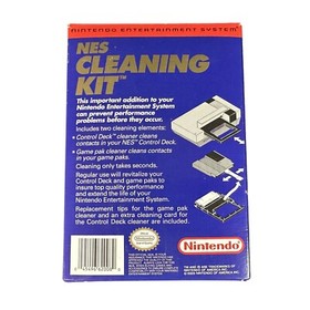 Nintendo NES Cleaning Kit 1989 COMPLETE w Box Manual and Ads
