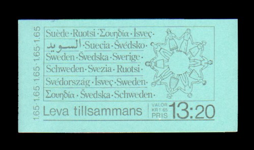 SWEDEN 1418a MNH Complete Booklet SCV $11.00 - Picture 2 of 3