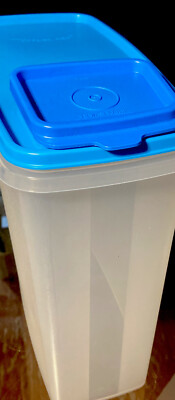 NEW USA VINTAGE TUPPERWARE Modular Mates XL Cereal  Keeper #1588 w/2 Pc Seal