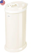 Diaper Pail Ivory Color Odor Locking No Special Bag Required Powder Coated Steel