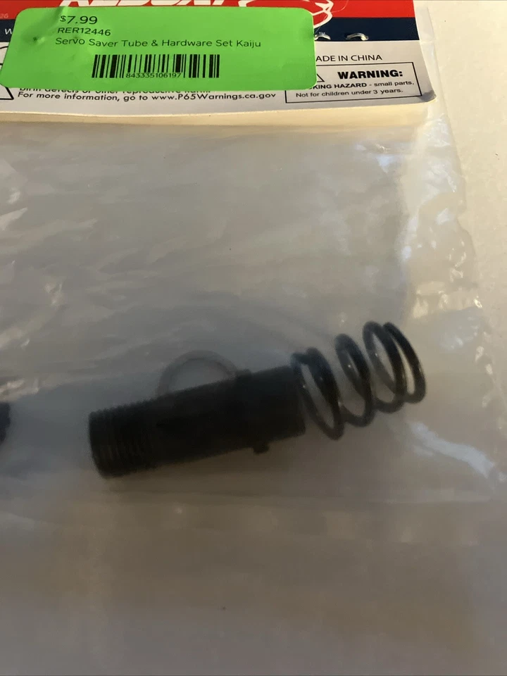 Redcat Kaiju RER12446 Servo Saver Tube Hardware Set & RER12478 Bellcrank Post - Image 4 of 4