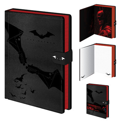 Batman - Leather - Notizbuch A5, Notebook, Block - Größe 15x21 cm