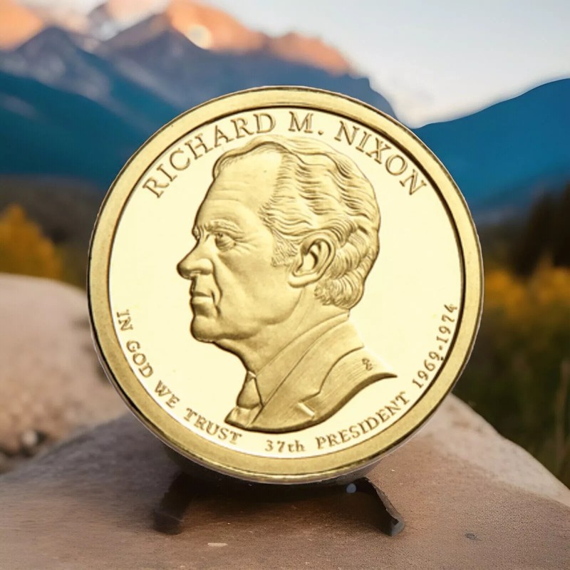 2016 D Richard M Nixon Presidential Dollar "Brilliant Uncirculated" Coin