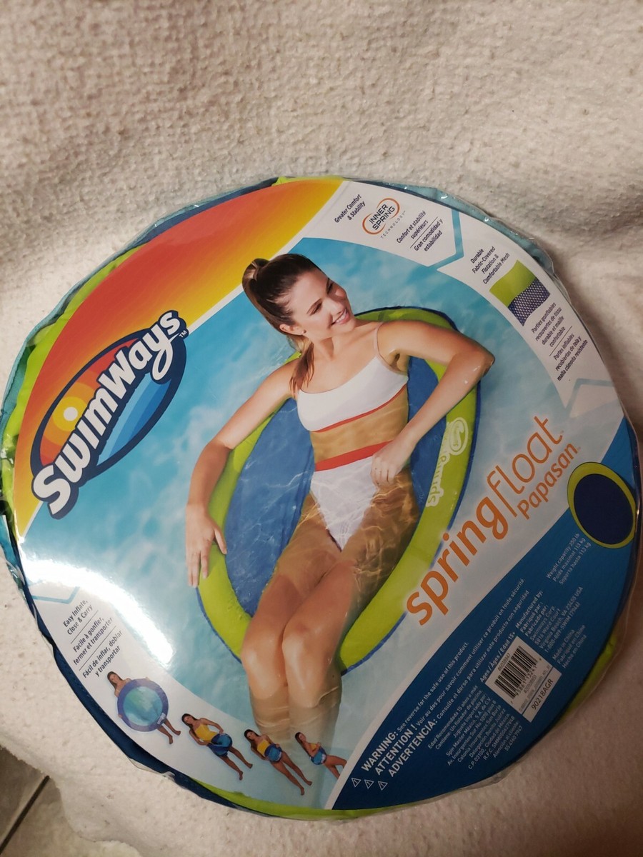 SwimWays Spring Float Papasan Mesh Float for Pool or Lake