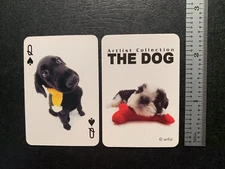 Swap Playing Card MINI DOG Queen of Spades ARTLIST COLLECTION One Card Only