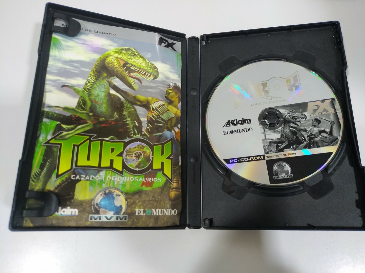 Turok dinosaur hunter MVM - PC CD-Rom Game Spain Edition | eBay Turok dinosaur hunter MVM - PC CD-Rom Game Spain Edition | eBay
