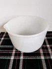 Vintage Glasbake Made for SUNBEAM MIXER White Milk Glass Quart Mixing Bowl 20-CJ