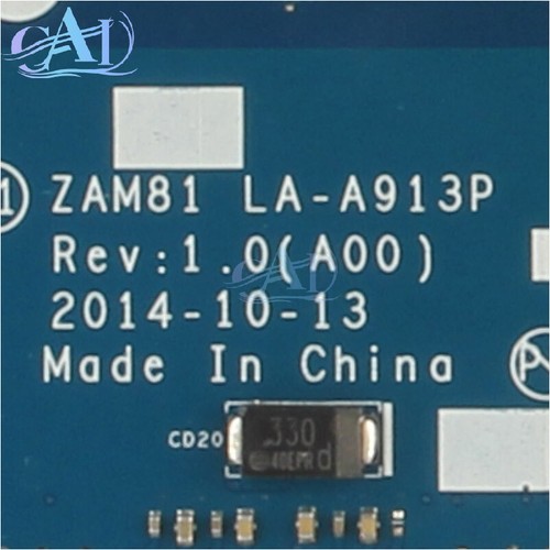 LA-A913P For DELL Latitude E5550 Laptop Motherboard 0MTN7P 099NCH i5 i7-5th CPU - Afbeelding 3 van 10