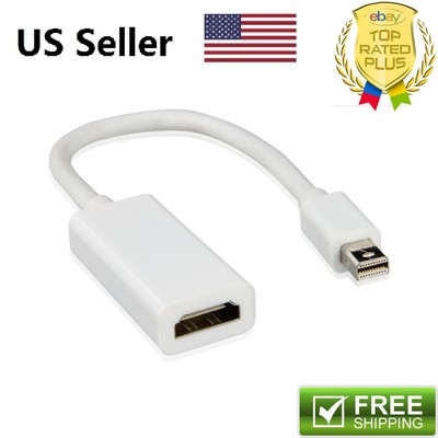Mini Displayport DP Thunderbolt To HDMI Adapter For Macbook Air/Pro iMac 1080P