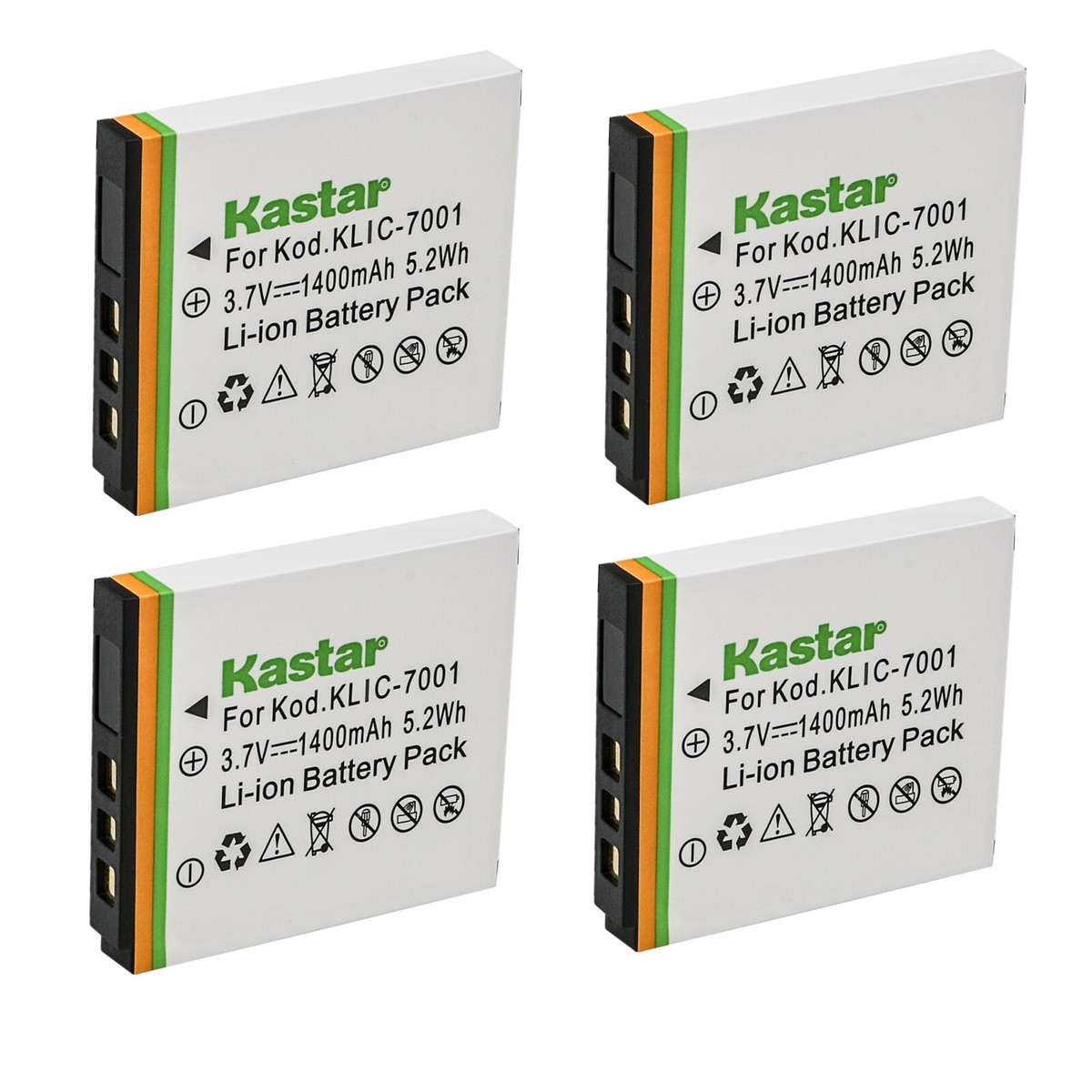 Kastar Replacement Battery for Kodak KLIC-7001 & Kodak EasyShare