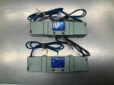 (2) SMC Model 3200 Solenoid Valve 100v 50/60Hz