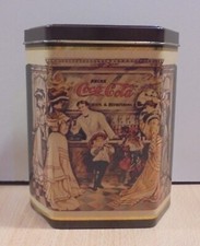علبة معدنية Coca-Cola ADVERTISIGN VTG