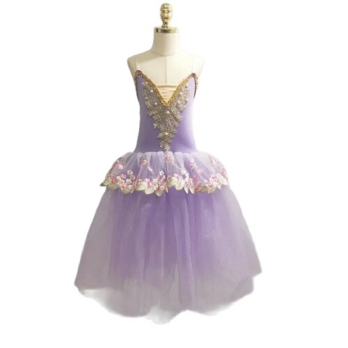 New Ballet Dance Costume Green Tutu Skirts Fluffy Modern Dance Princess Skirts - Picture 26 of 33