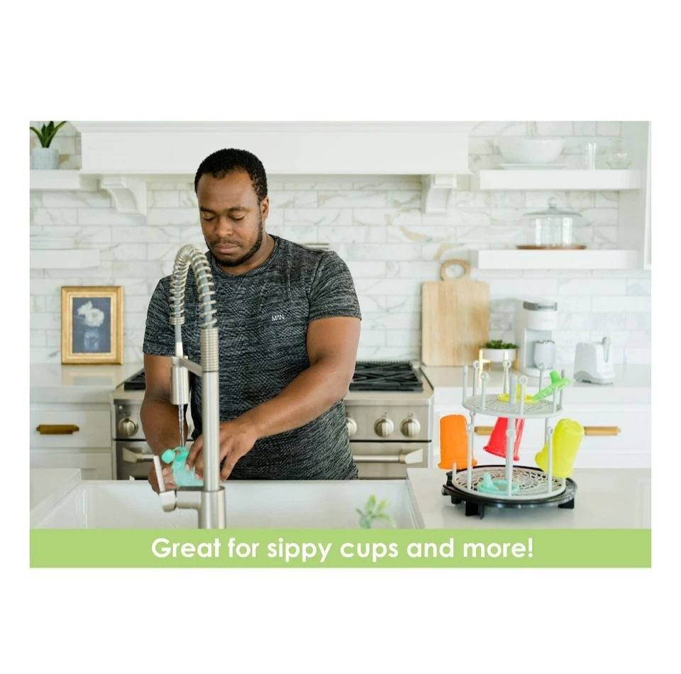 НОВАЯ сушилка для детских бутылочек The First Years Spin Stack НОВАЯ - Изображение 2 из 4