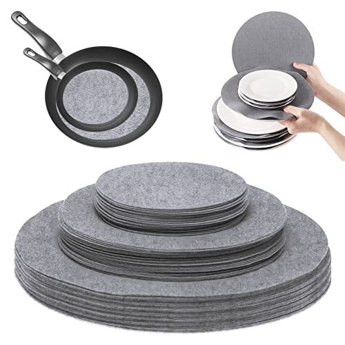 Thick Felt Plate Dividers 72 Pack Felt Plate China Storage Dividers