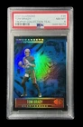 2021 illusions #36 tom brady; teal 149/149 trophy collection PSA 8  *BOOK END*