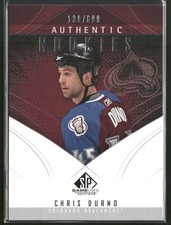 2009-10 SP Game Used Chris Durno RC /699 #176 Colorado Avalanche