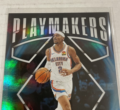 SHAI GILGEOUS-ALEXANDER 2024-25 PANINI DONRUSS PLAYMAKERS SSP #10 MVP - Picture 2 of 3