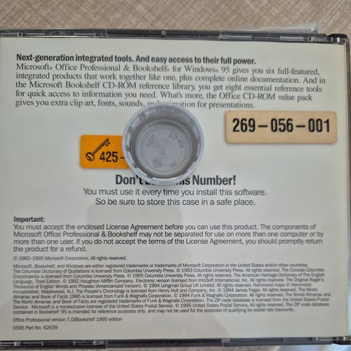 Microsoft Office bookshelf Professional Windows 95 - Photo 2/7