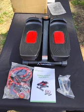 Steppers for Exercise Hydraulic Mini Stepper with LCD Monitor & Resistance Bands