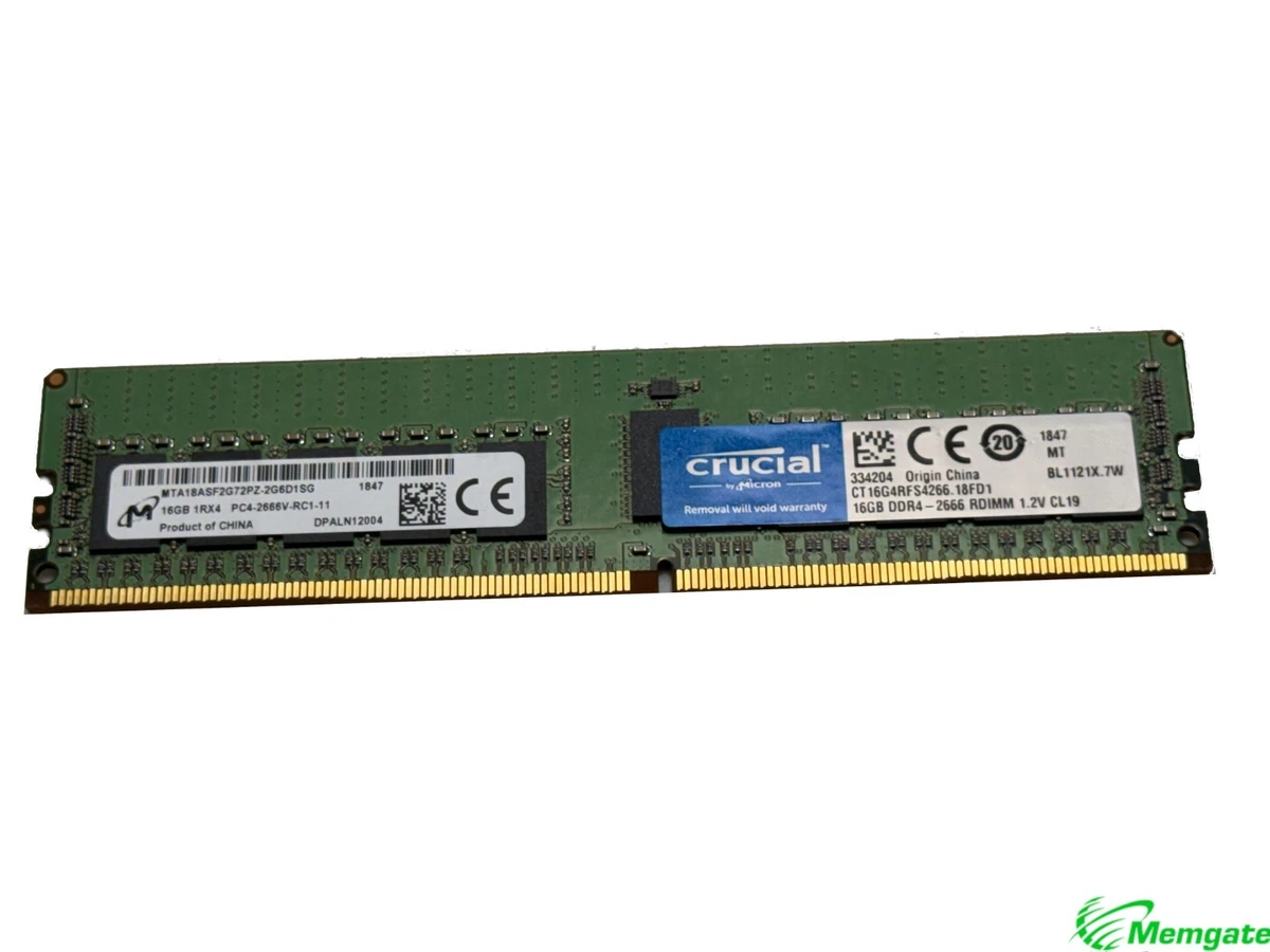 ECCタイプDDR4 PC4-21300 8GB ECC　PC4-2666 PC4-21300 (DDR4-2666) Bus Speed ECC Network Server Memory (RAM
