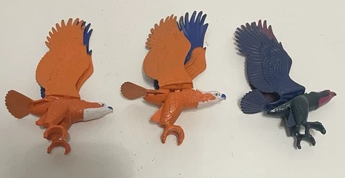 VINTAGE 1983 HE-MAN ZOAR + SCREEECH FIGURES  LOT OF 2 MASTERS of UNIVERSE