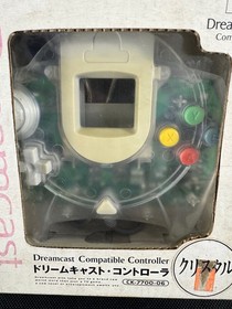 Sega Dreamcast  Compitable Clear Controller  NEVER OPENED OR OUT OF THE BOX MINT