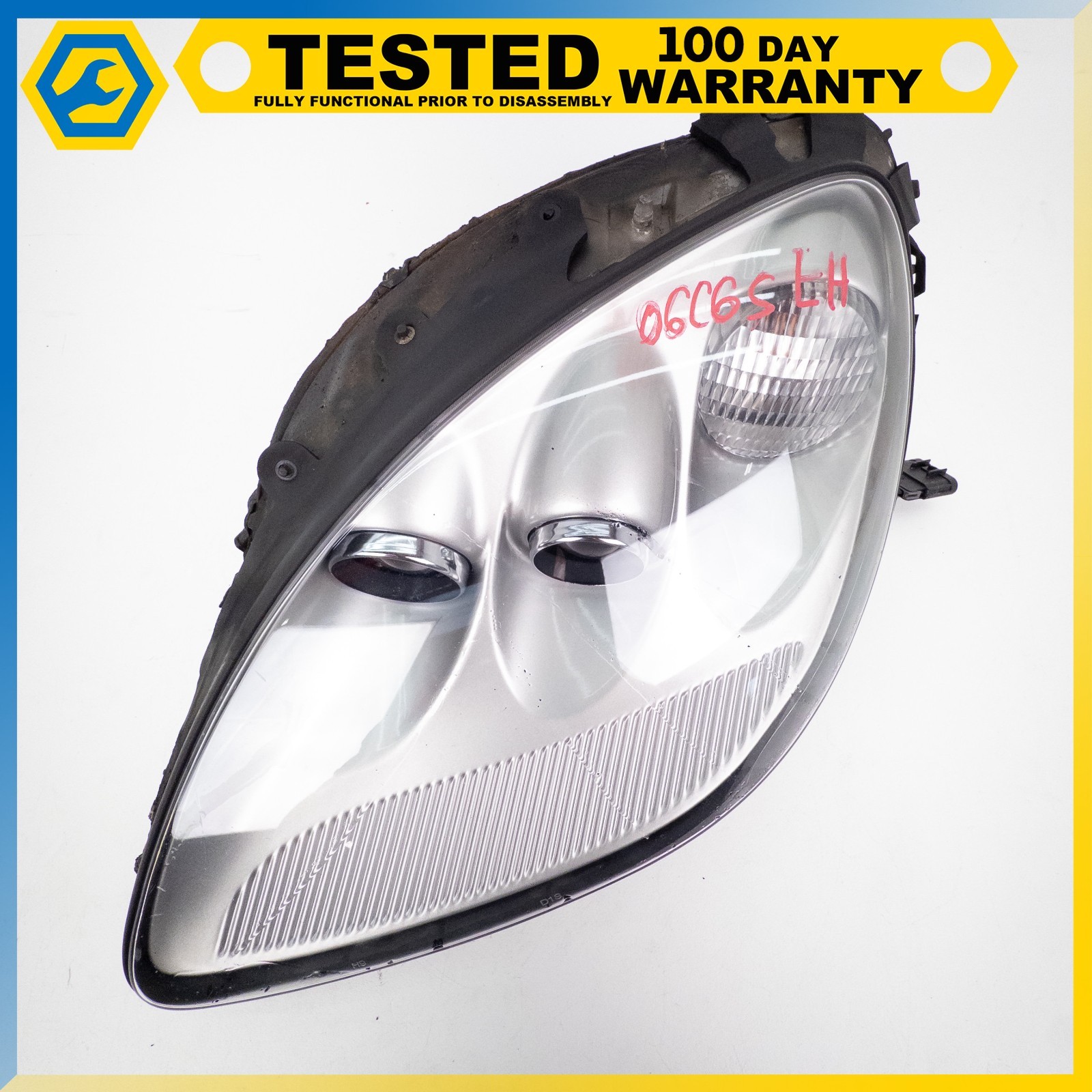 FOR PARTS 05-13 CHEVROLET CORVETTE C6 FRONT LEFT HEADLIGHT HEADLAMP XENON OEM