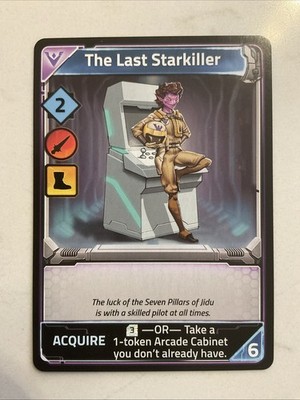 THE LAST STARKILLER Promo Card for Clank! In! Space! Adventures - Pulsarcade NEW
