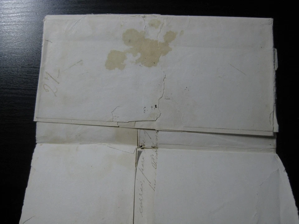 ARGENTINA Sc. #2 scarce used stamp w/ very nice cancel on cover! - image 4 of 4