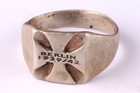 Berlin 1939-42 Ring war period WW2 German Iron Cross WWII Badge Award Germany — photo 1