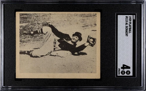 1939 Play Ball #113 Al Schacht SGC 4