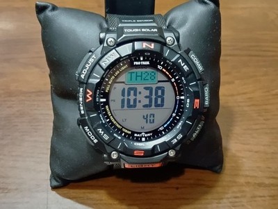 CASIO PRO TREK 3513 PRG 340 Tough Solar Herrenuhr aus Japan