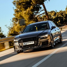 Splitter anteriore per AUDI A6 S-Line / S6 C8 2019+ v3 con ABE TÜV