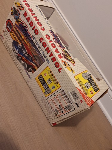RARE NEW NOS EZ-TEC RC Hot Rod 57 Chevy Bel Air Radio Control Car Flames CN - Picture 8 of 23