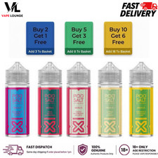 NEXUS 100ml E-Liquid 0mg Shortfill By Pod Salt ? Fast Delivery