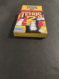 tetris 2 nes Box and Manual only with styrofoam 