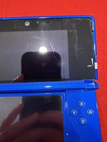Nintendo 3DS Cobalt Blue Handheld System CTR-001 US NTSC Version, Working