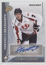 2016-17 Leaf ITG Heroes & Prospects Prospect Auto Jaeger White #PA-JW1 Auto 1q2