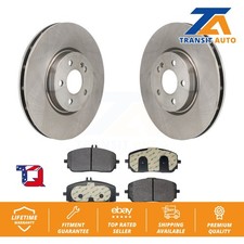 Brake Rotor Semi-Metallic Pad Front Kit For Mercedes-Benz GLB250 GLA250 A220 EQB