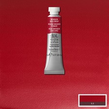 Winsor and Newton Professional Water Colour 5ml Winsor Red Deep