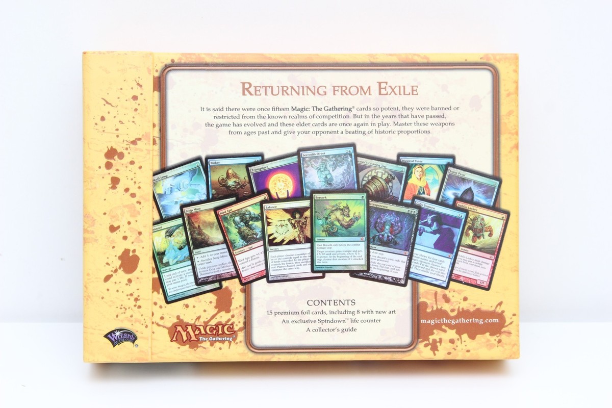 From The Vault: Exiled Magic the Gathering MTG NEW NIB Premium FTV