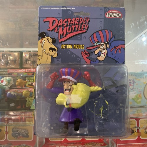 Vintage Logistix Hanna-Barbera Dastardly & Muttley Actionfigur Set Kartoniert Neu