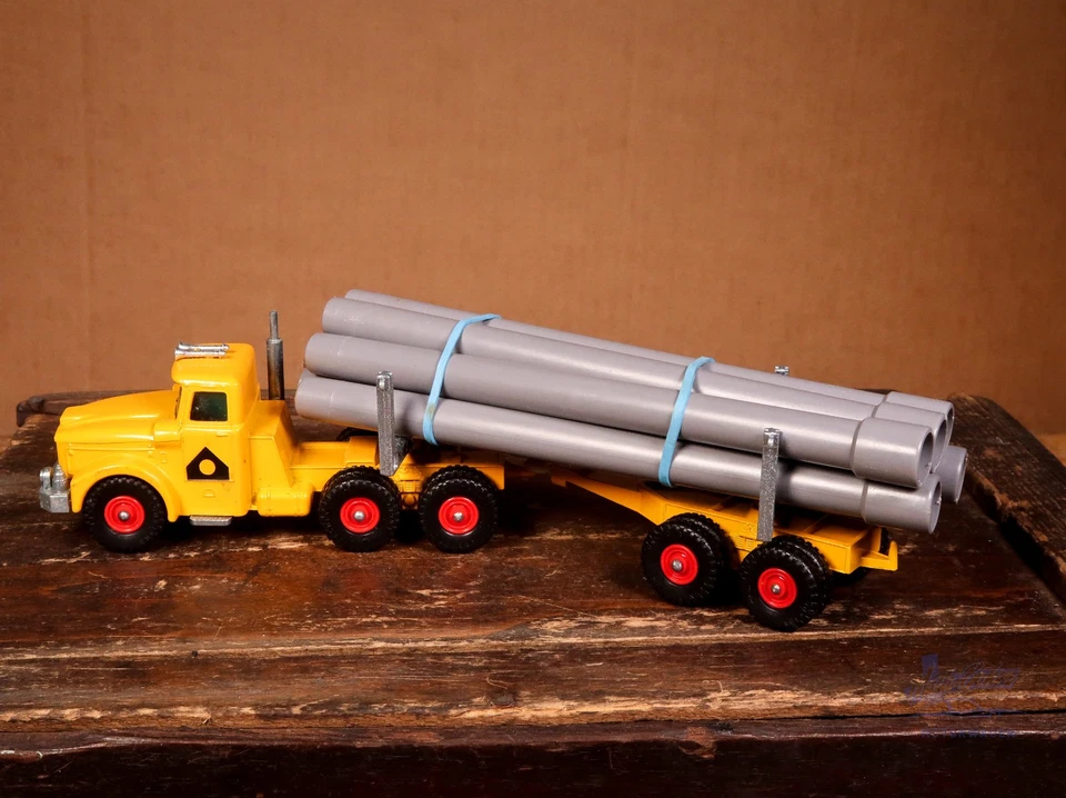 Matchbox Lesney King Size K-10 Scammell Pipe Truck Box OVP vintage diecast rare - Bild 3 von 4