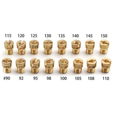 16 Pcs Motorcycle Carburetor Carb Main Jet Kit For PWK OKO CVK 90-150 92