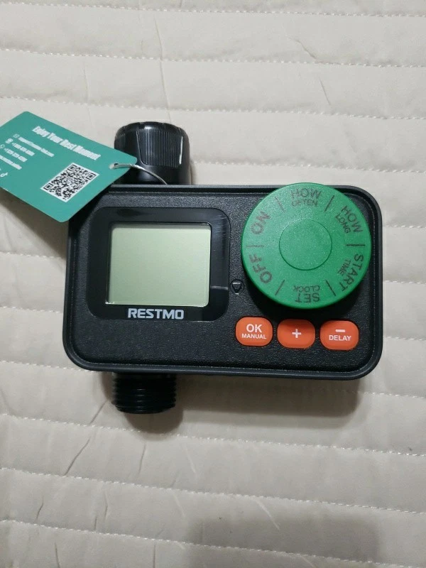Sprinkler Timer Outdoor Water Garden 1/2-Outlet Programmable Hose Watering Timer