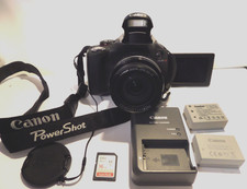 Canon PowerShot SX30 IS 14.1MP 35x Zoom Digital Camera - Bundle - 16GB SD - Mint
