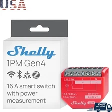 Wi-Fi Zigbee Matter Smart Switch Energy Monitoring Socket Remote Control 16A New