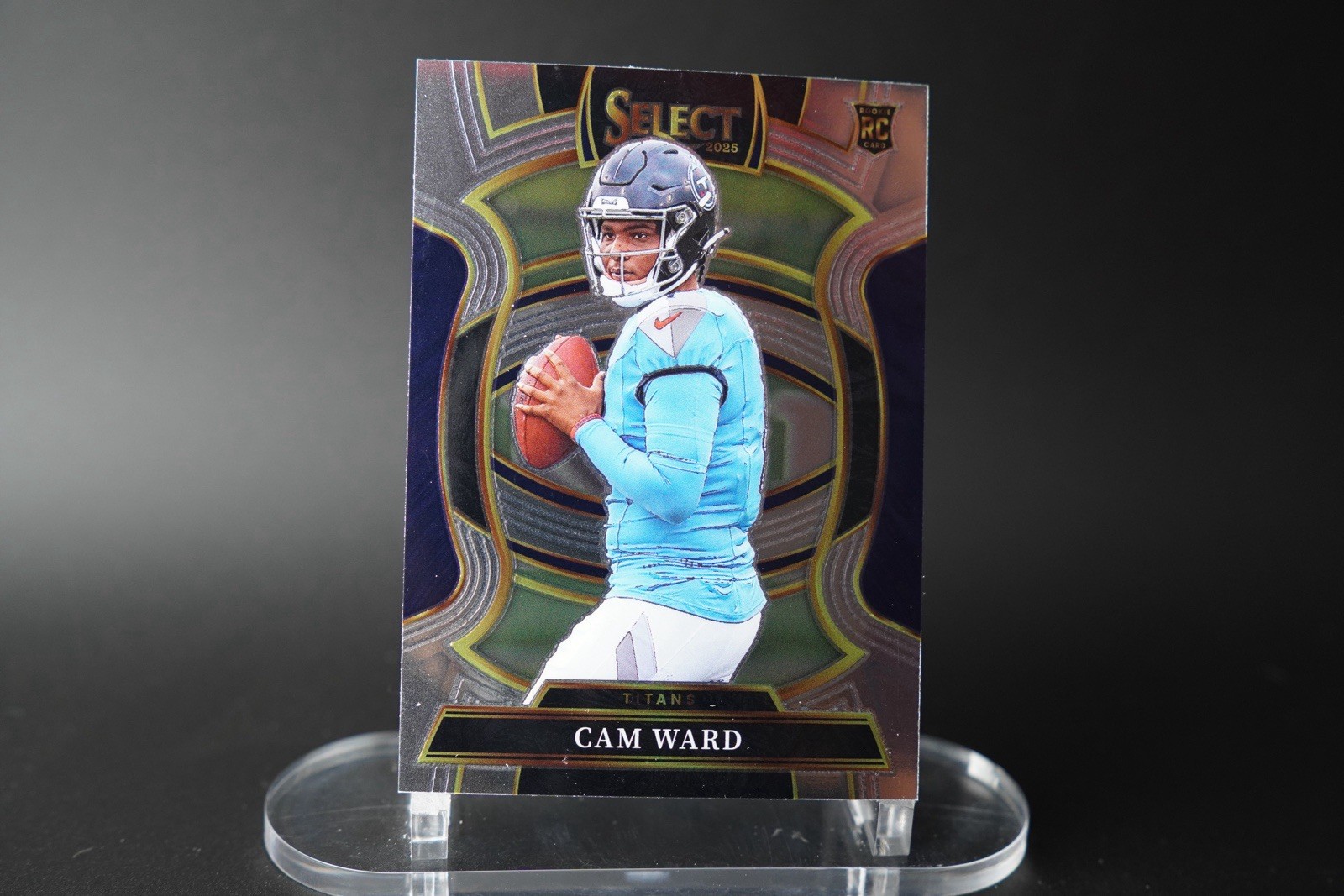 2025 Panini Select - Concourse Cam Ward #26 Silver Prizm (RC)