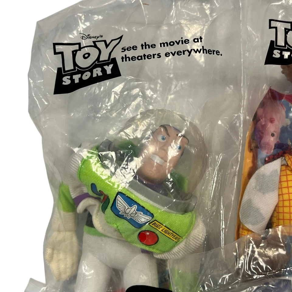 Disney Pixar Toy Story 1996 Burger King Figuras de Peluche Juguetes Woody Buzz Lote de 7 Foto 2 de 4